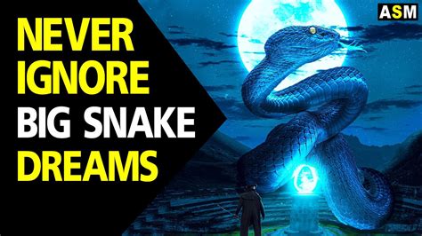dream about a huge snake.